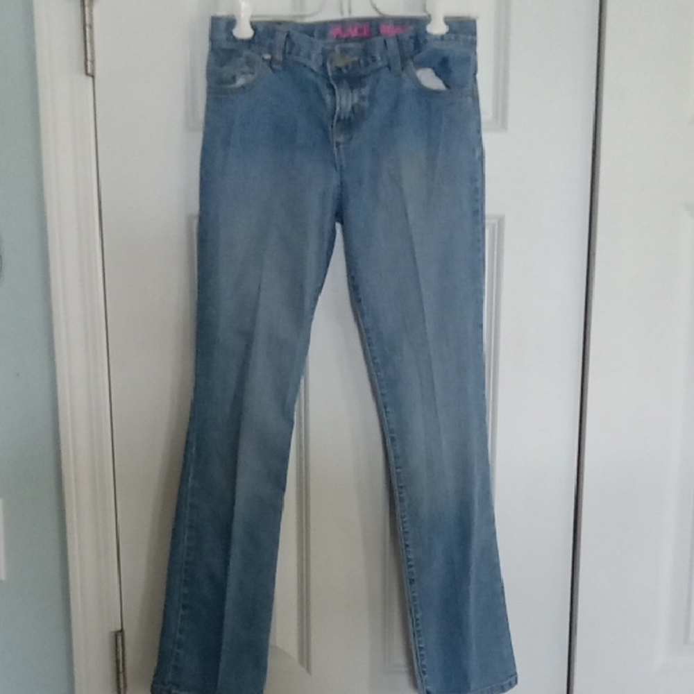 Place Girl's Light Blue Denim Jeans